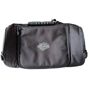 Harley Davidson New Black Weekend Overnight Travel Duffle Bag- Never Used.